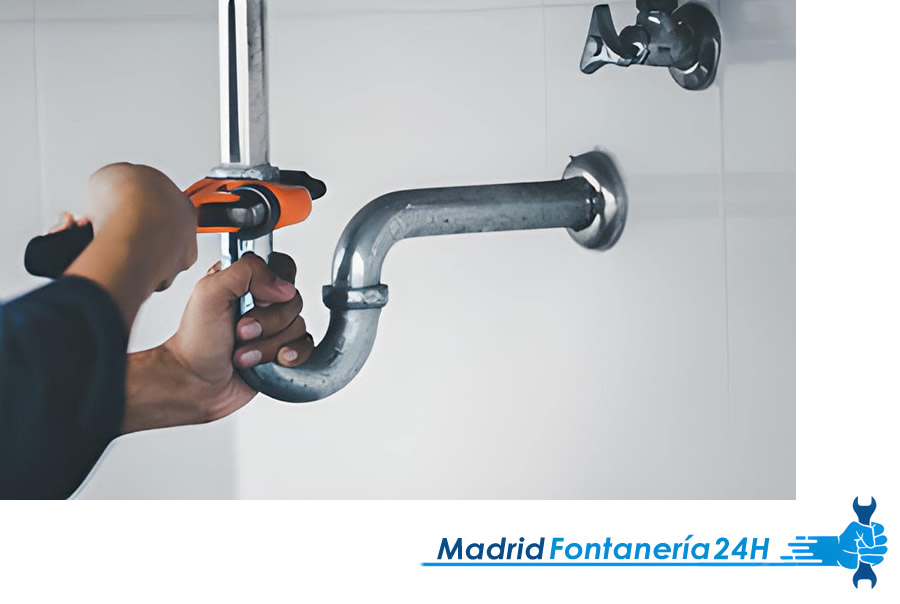 Trabajos de fontaneros de urgencias en Madrid