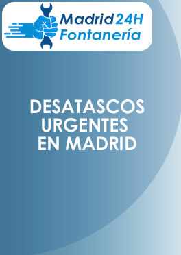 Desatascos urgentes en Madrid